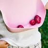 OiOi Silikon Mama Önlüğü 6+ Ay Velvet Rose