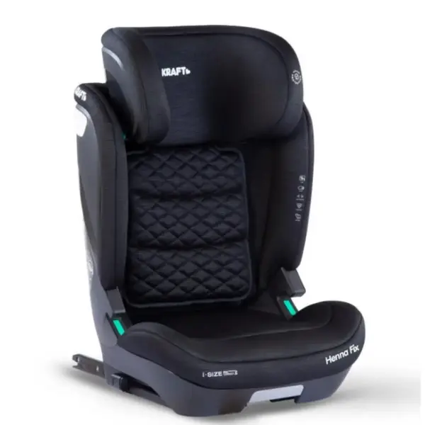 Kraft Henna Fix I-Size Oto Koltuğu 15-36 Kg Black