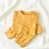 Bibaby Pijama Takımı Happy Graffe Hardal