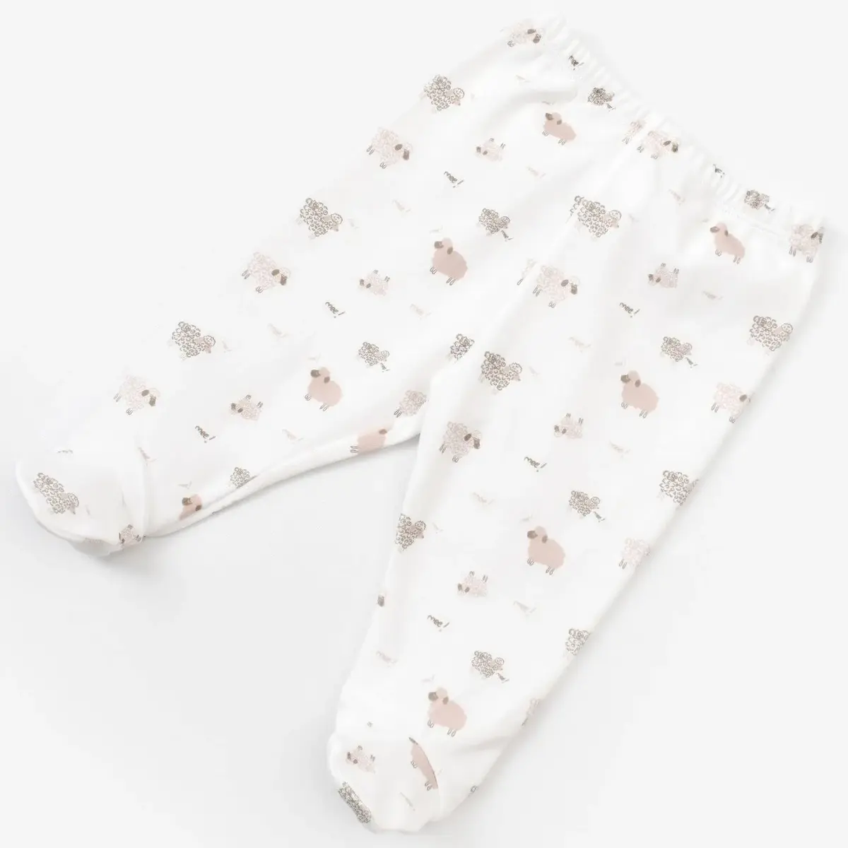 Bibaby Organik Zıbın Takımı 3lü Curly Sheep Bej