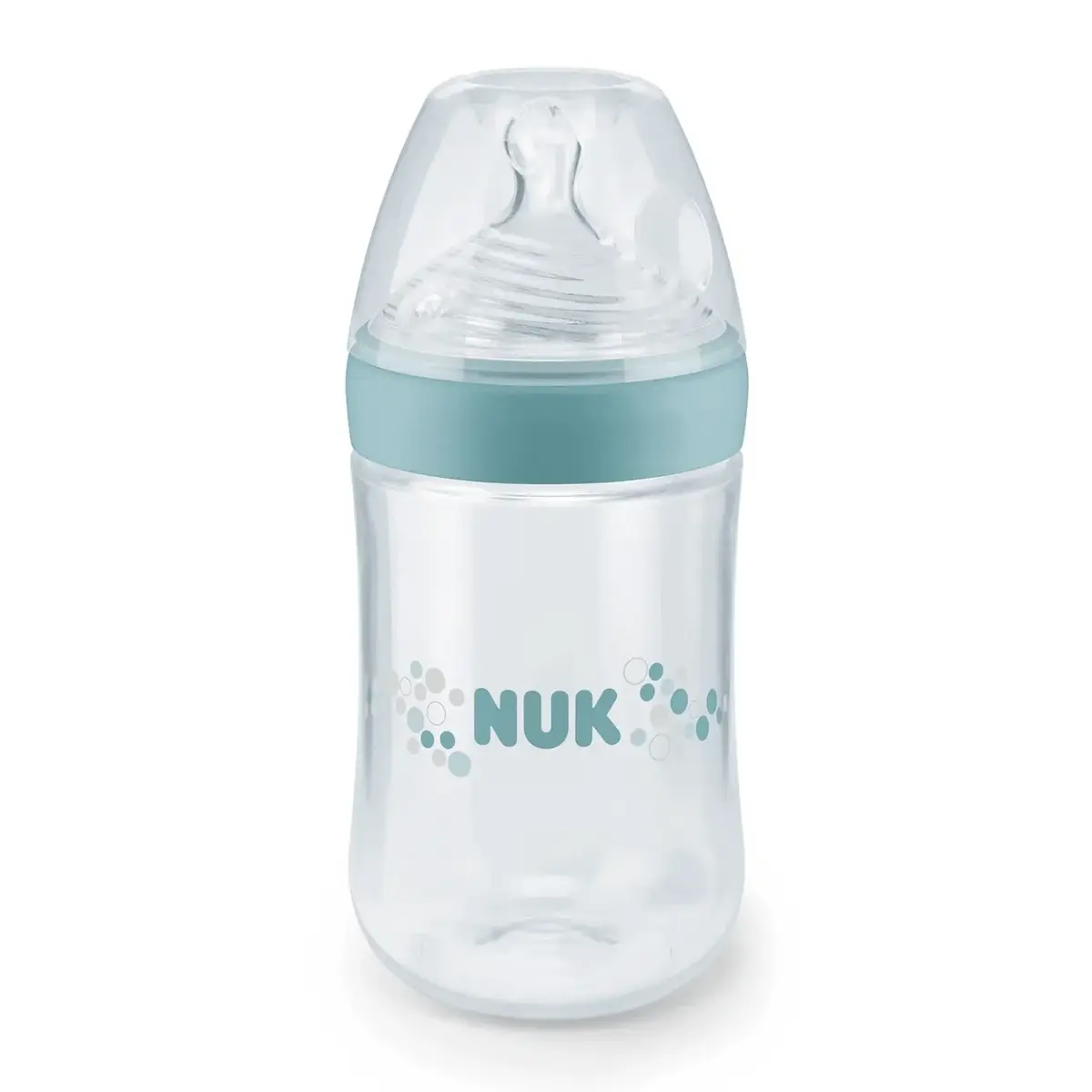 Nuk Silikon Emzikli Nature Sense PP Biberon 260 ml Yeşil Nuk Silikon Emzikli Nature Sense PP Biberon 260 ml Yeşil
