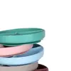 OiOi Vakum Tabanlı Silikon Tabak Porsiyon 6+ Ay Aqua Green