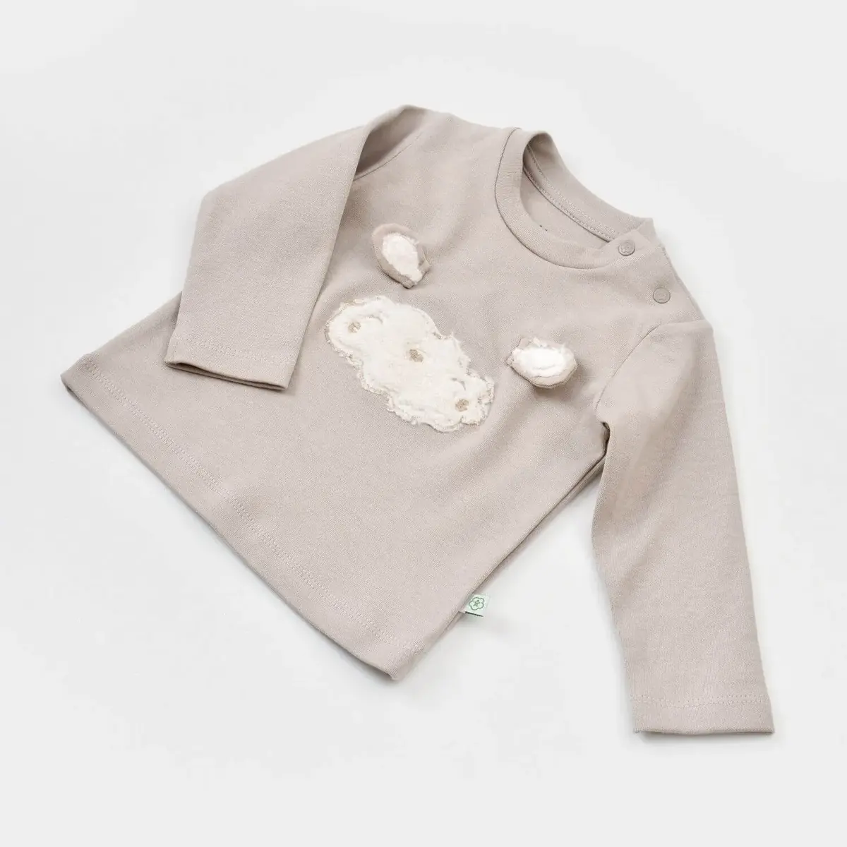 Bibaby Organik 2li Takım Curly Sheep Bej
