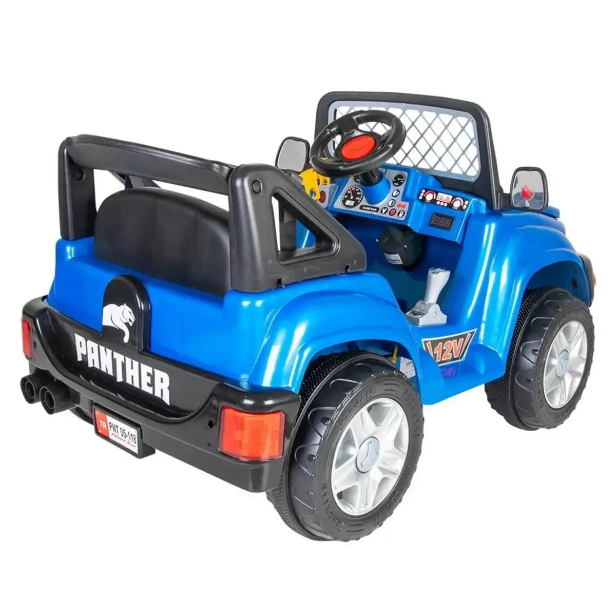 Pilsan Panther Akülü Araba Kumandalı 12 Volt Metalik Mavi