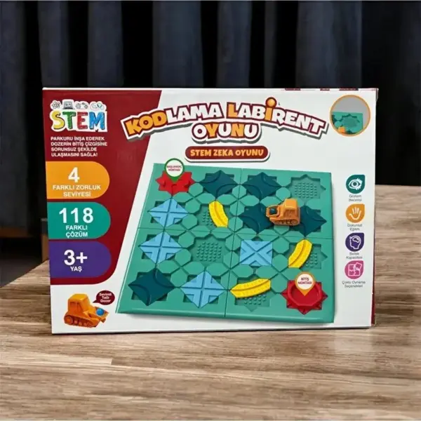 Kodlama Labirent Oyunu Stem Zeka