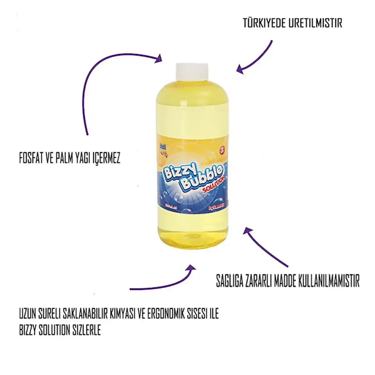 Bizzy Bubble Yedek Köpük 500g