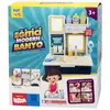 Eğitici Modern Banyo Lavabo Sesli Ve Müzikli Mavi