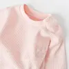 Bibaby Organik 2li Takım Nature In Waffle Pembe Melanj