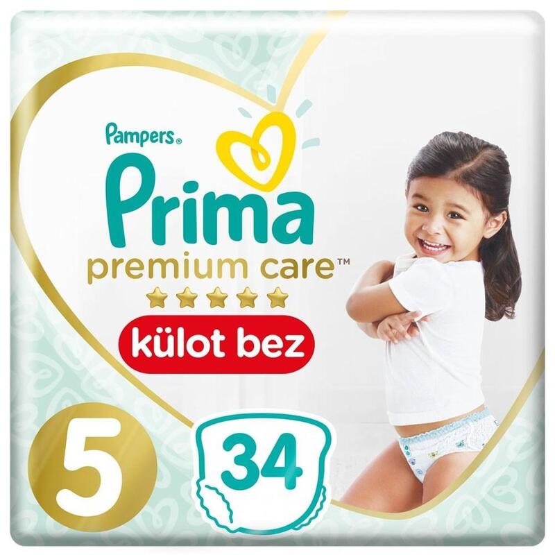 Prima Premium Care Külot Bebek Bezi 5 Beden Junior 12-18 Kg 34lü
