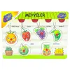 Playwood Ahşap Tutmalı Sebzeler Meyveler