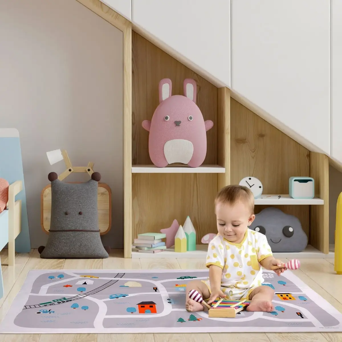 Safemom 150x150 Oyun Matı Road Map