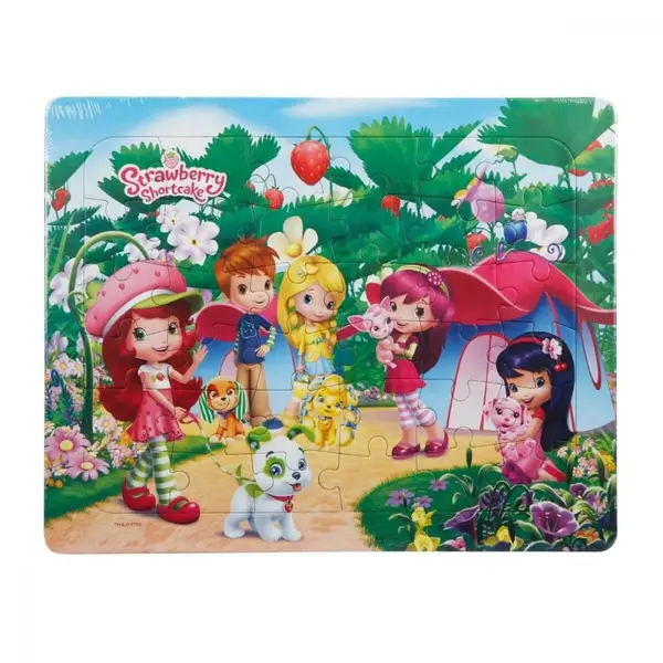 Frame Puzzle Strawberry Kamp 36 Parça