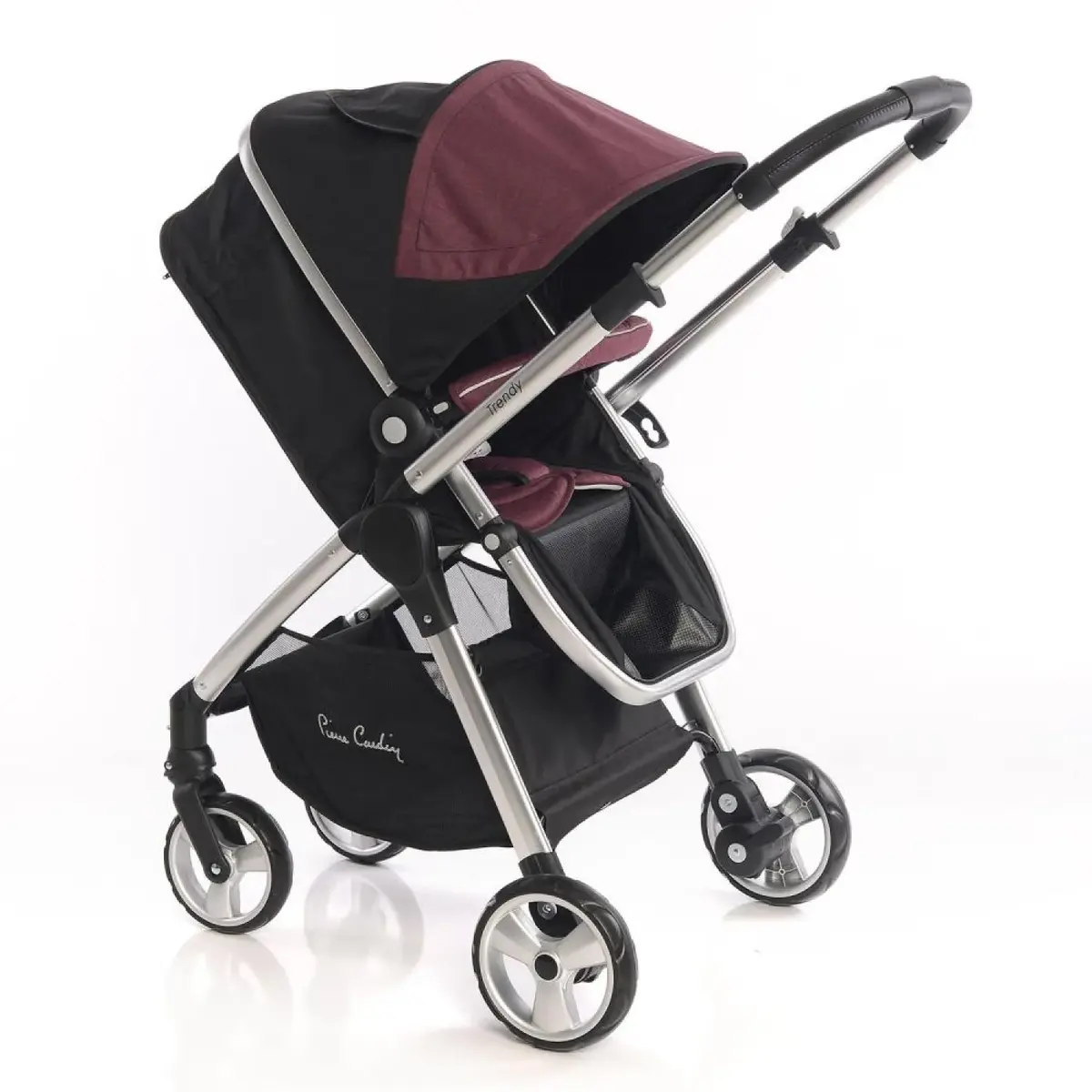 Pierre Cardin Trendy Travel Sistem Bebek Arabası Bordo