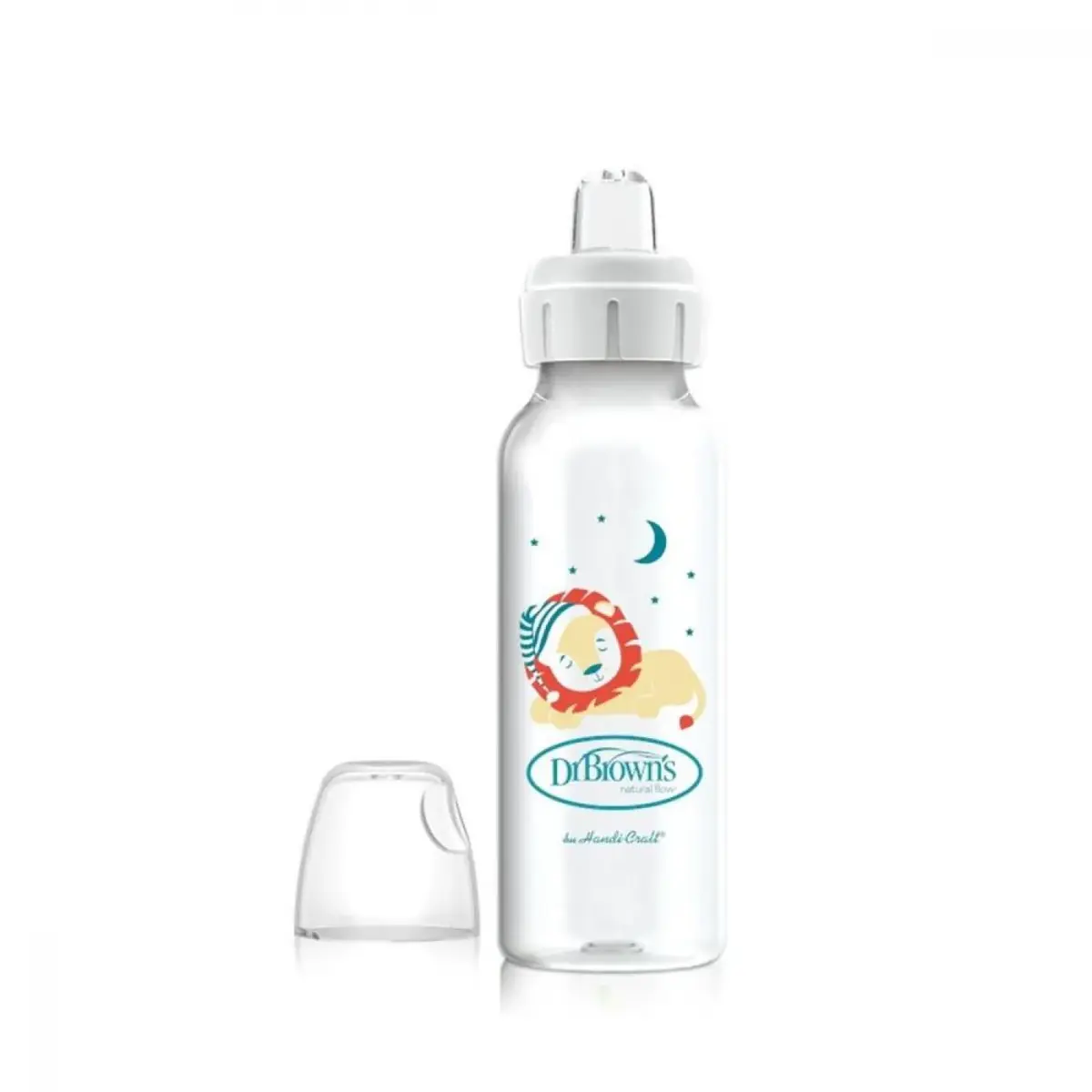 Dr Browns Sippy Spout Dar Ağız PP Biberon 250 ml Aslan Dr Browns Sippy Spout Dar Ağız PP Biberon 250 ml Aslan