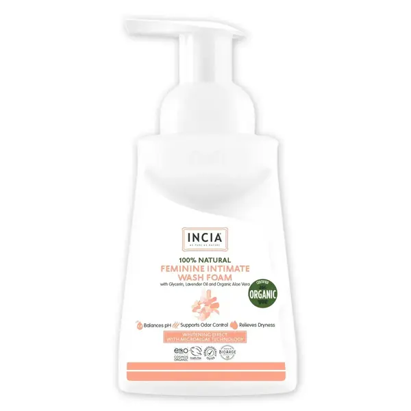 Incia Kadınlar İçin İntim Yıkama Köpüğü 200 ml