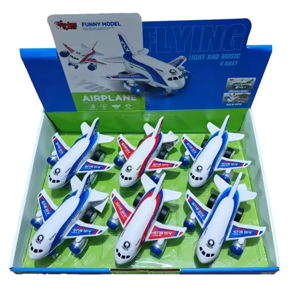 Vardem Sürtmeli Işıklı Müzikli Yolcu Uçağı