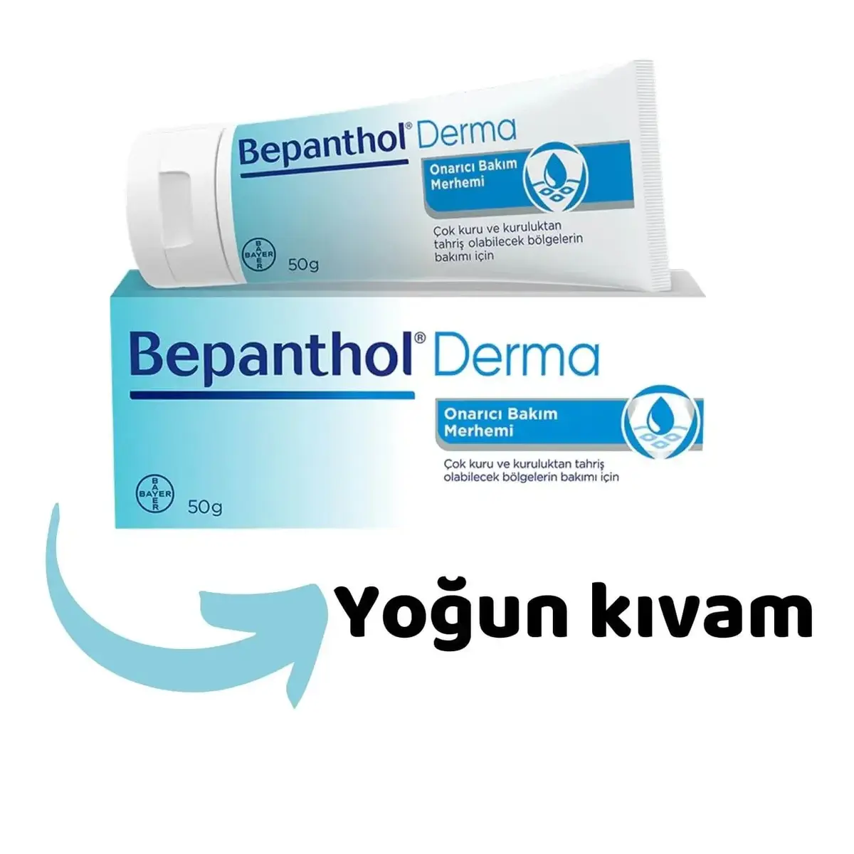 Bepanthol Cilt Bakım Kremi 30 gr ve Onarıcı Bakım Merhemi 50 gr