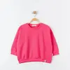 Tiffany Sweatshirt Oversize Theme Fuşya