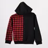 Overdo Sweatshirt Ekoseli Siyah