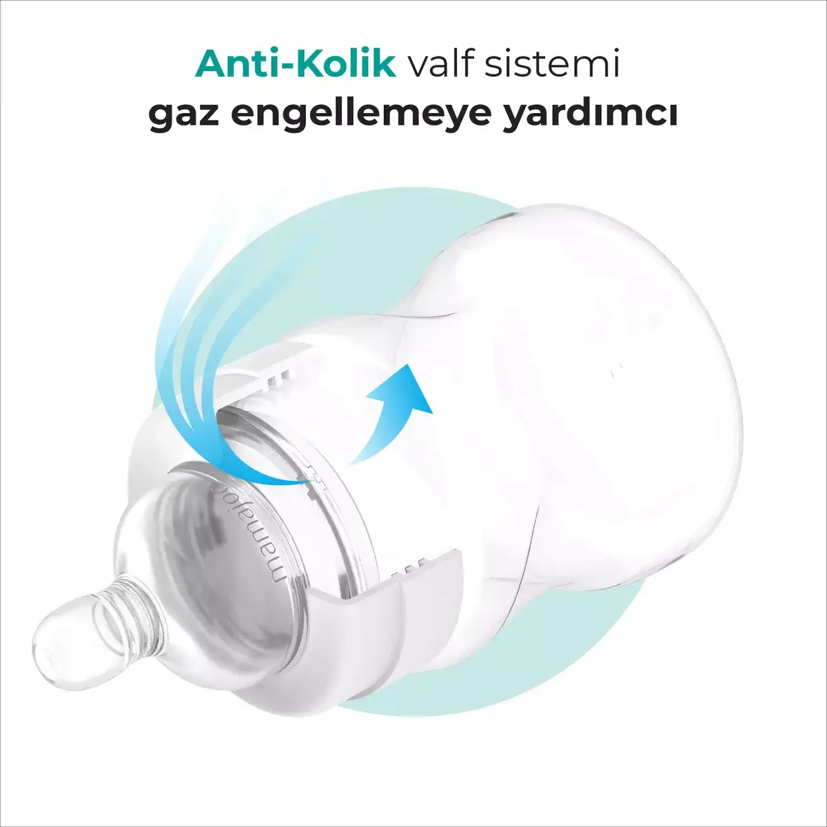 Mamajoo Silver PP Biberon 250 ml