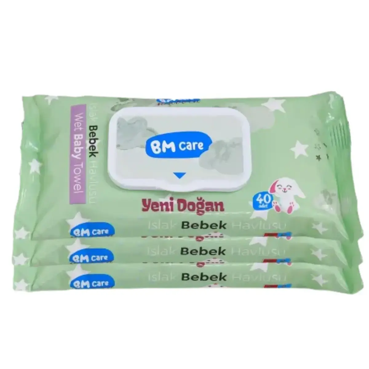 Prima Premium Care Bebek Bezi 2 Beden Mini 4-8 Kg 60Lı Ekonomik  Bm Care Yenidoğan Islak Mendilli Av