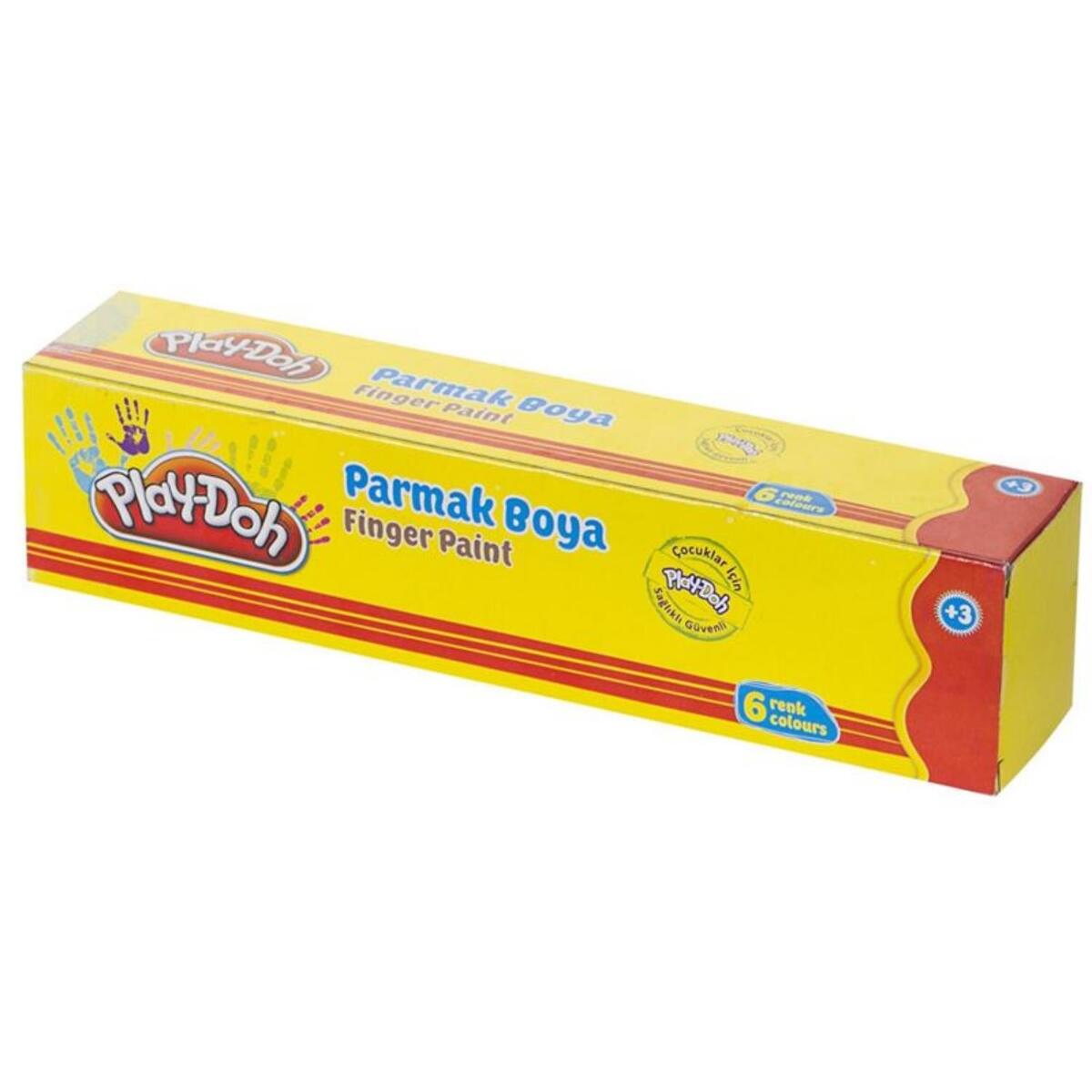 Play-Doh Parmak Boyası 6 Renk Birleşik 30 ml