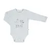 Bibaby Organik Body Baby Friends Ekru - Kar Melanj