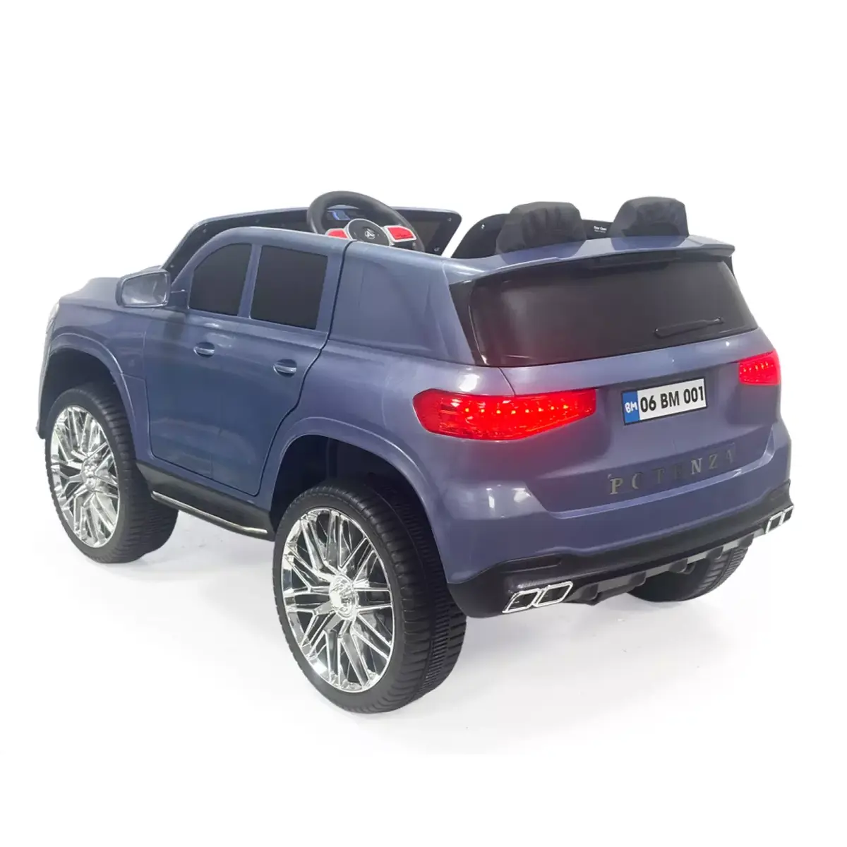 Potenza Akülü Araba Kumandalı 4*2 12 Volt Atlantis Mavisi
