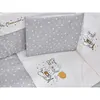 Meltem Smart Kral Beşik 60x120 cm Gri - Moon Gri