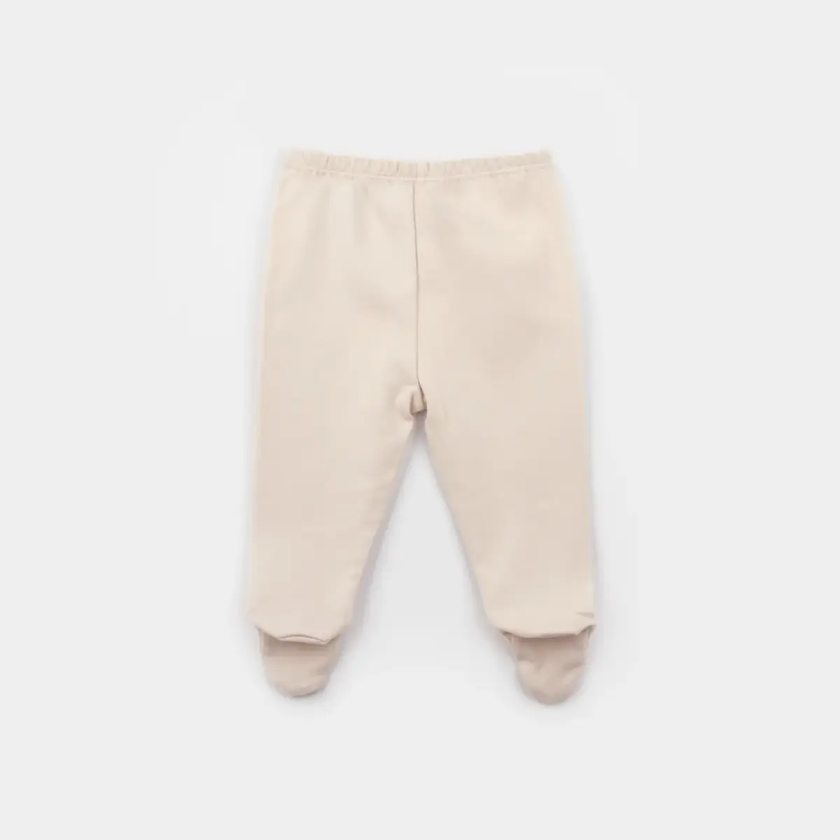 Bibaby Organik Pantolon Patikli Hello Safari Ekru - Kiremit