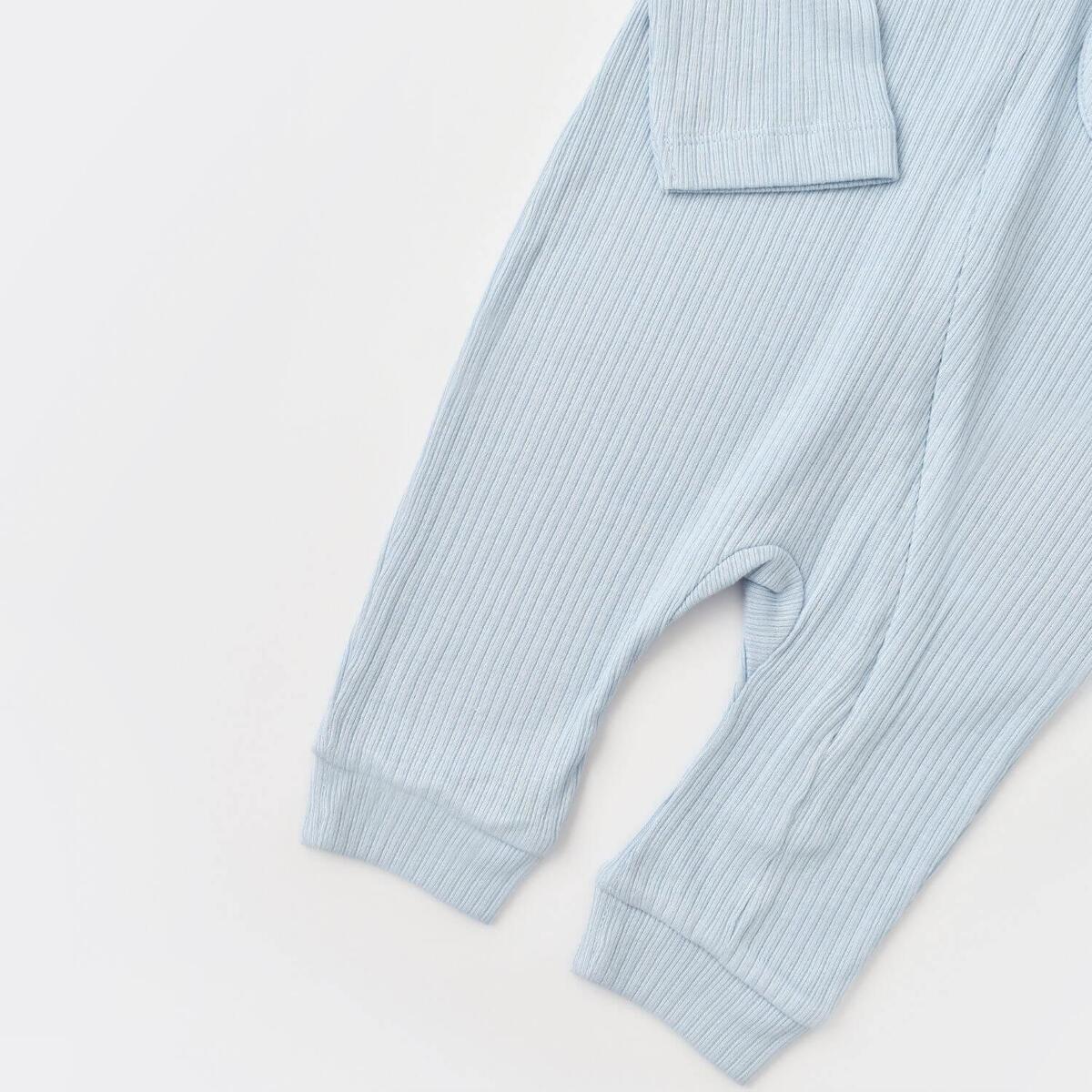 Bibaby Organik Tulum Patiksiz Soft Modal Mavi