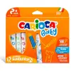 Carioca Baby Jumbo Yıkanabilir Keçeli Boya Kalemi 12li
