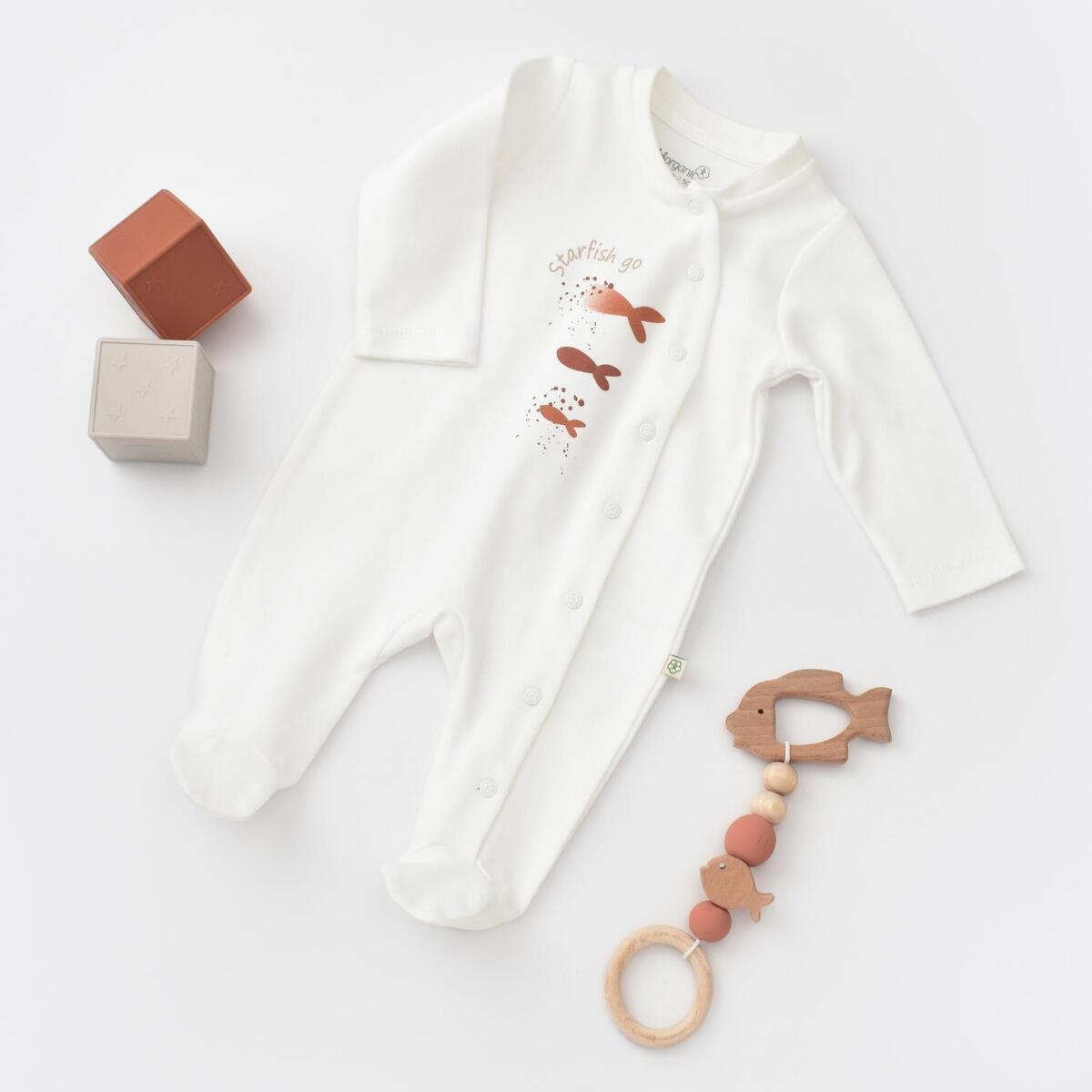 Bibaby Organik Tulum Magic Starfish Latte