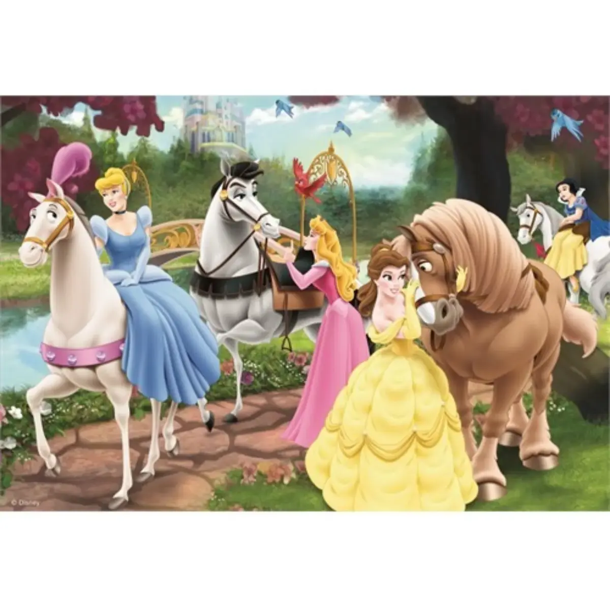 Ravensburger 2x24 Parçalı Puzzle Walt Disney Büyülü Prensesler-088652