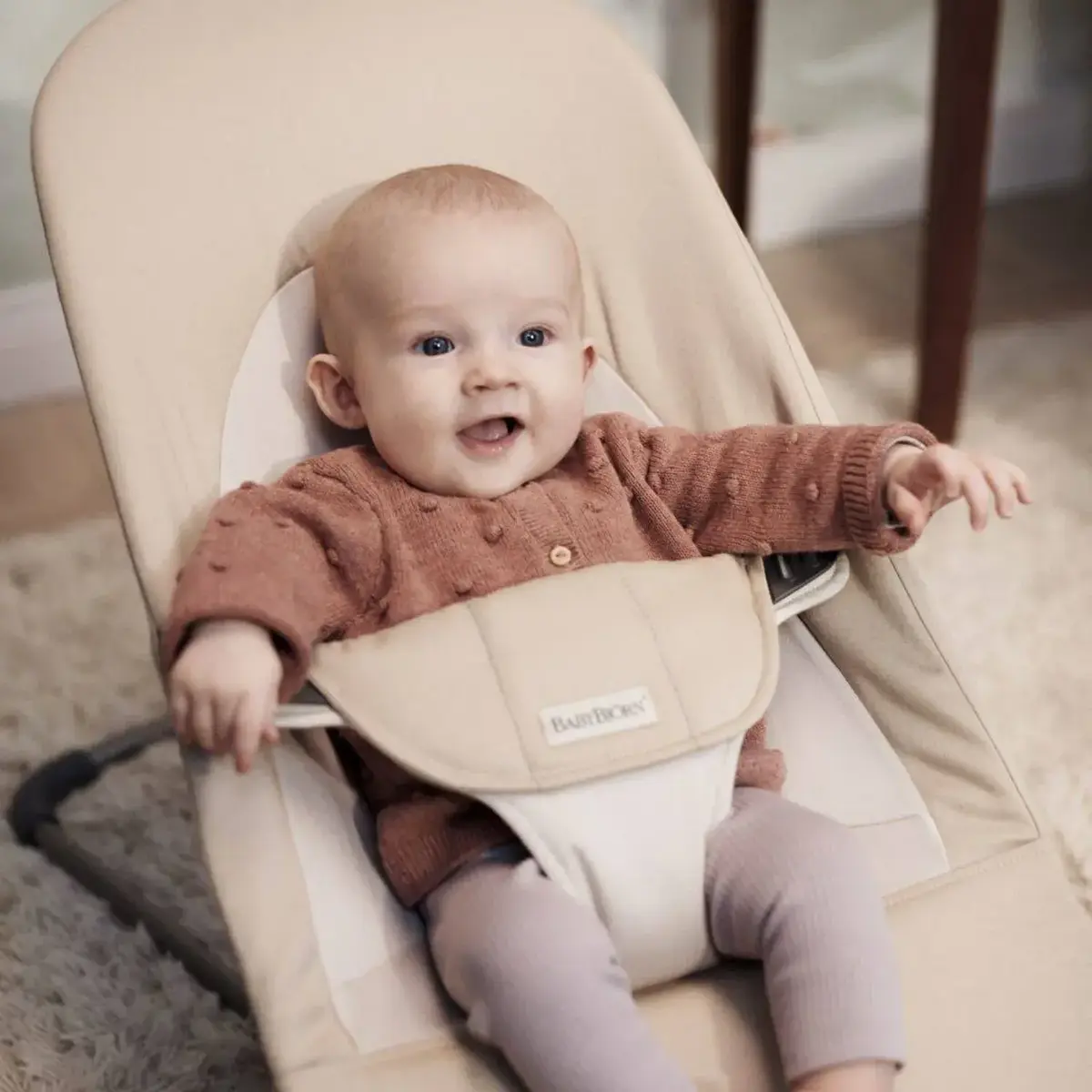 Babybjörn Balance Soft Ana Kucağı Cotton Jersey KHaki Beige