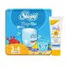 Sleepy Mayo Külot Bebek Bezi 4 Beden Maxi 4-14 4 kg 20li + Sebamed Bebek Güneş Kremi 50 Faktör 75 ml