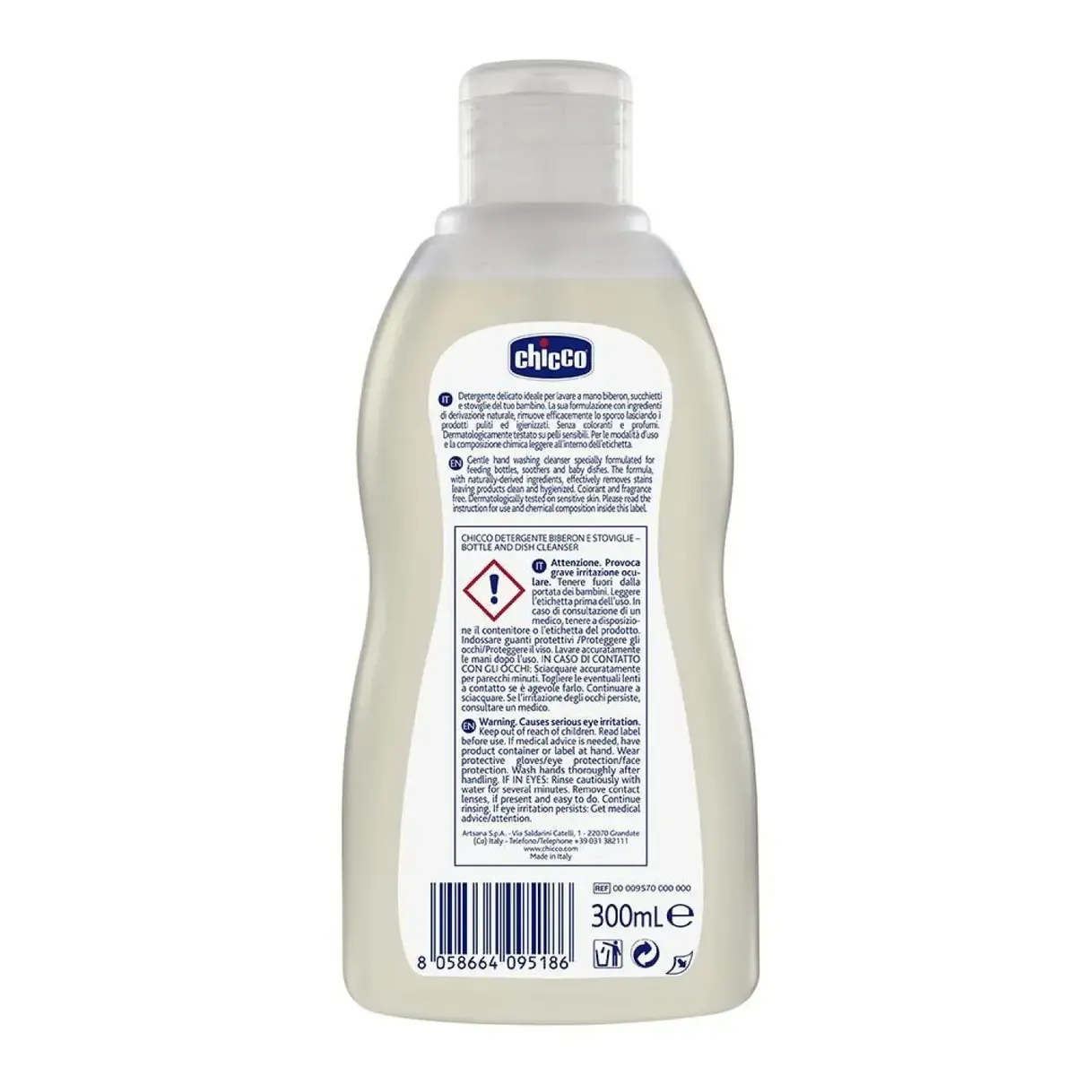 Chicco Biberon Emzik ve Beslenme Gereçleri Temizleyici 300 ml