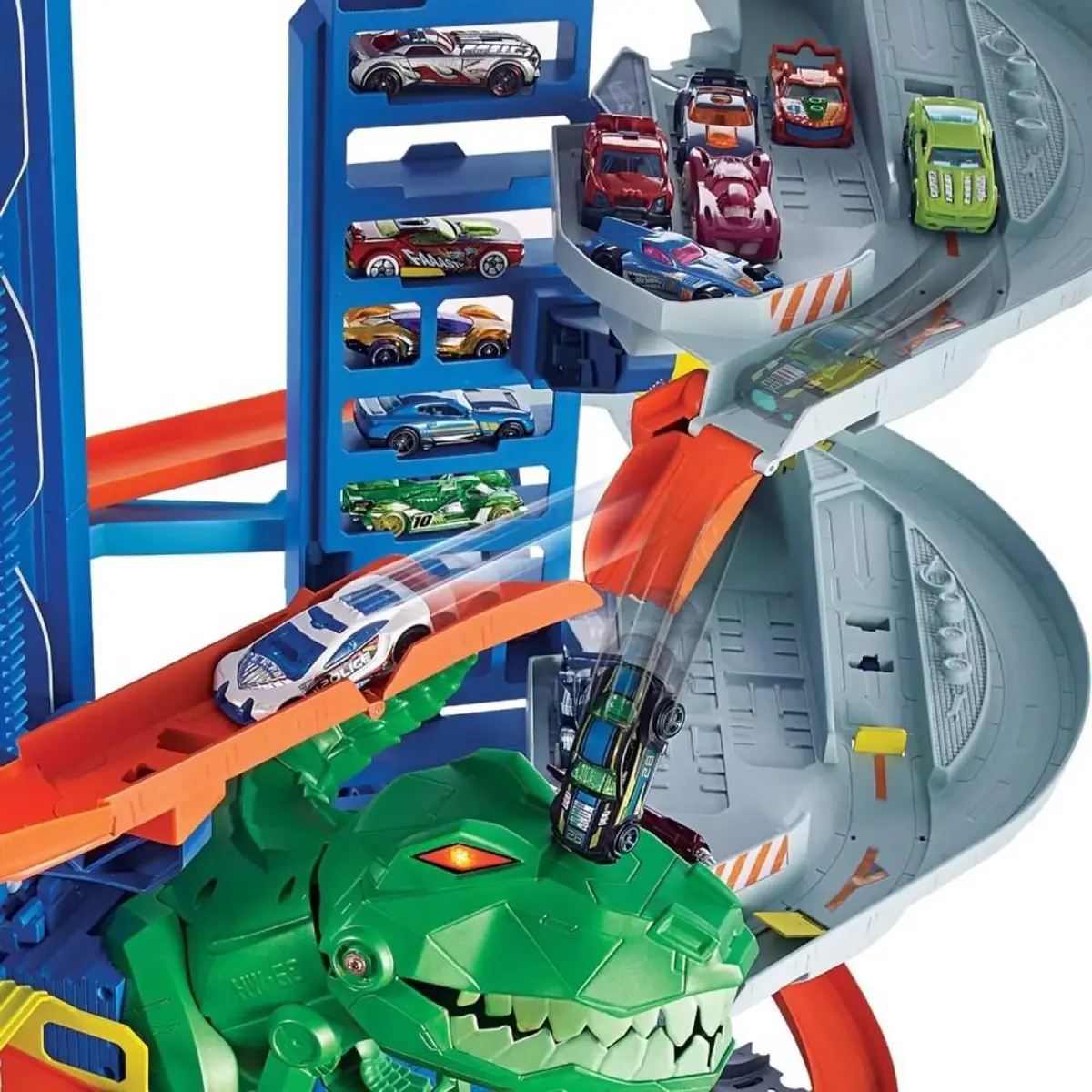 Hot Wheels Robotik T-Rex Ultimate Garaj 