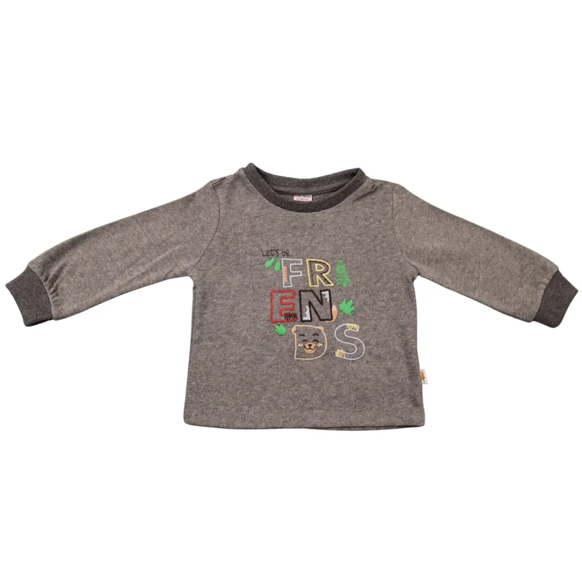 Mini Damla Sweatshirt Friend Füme