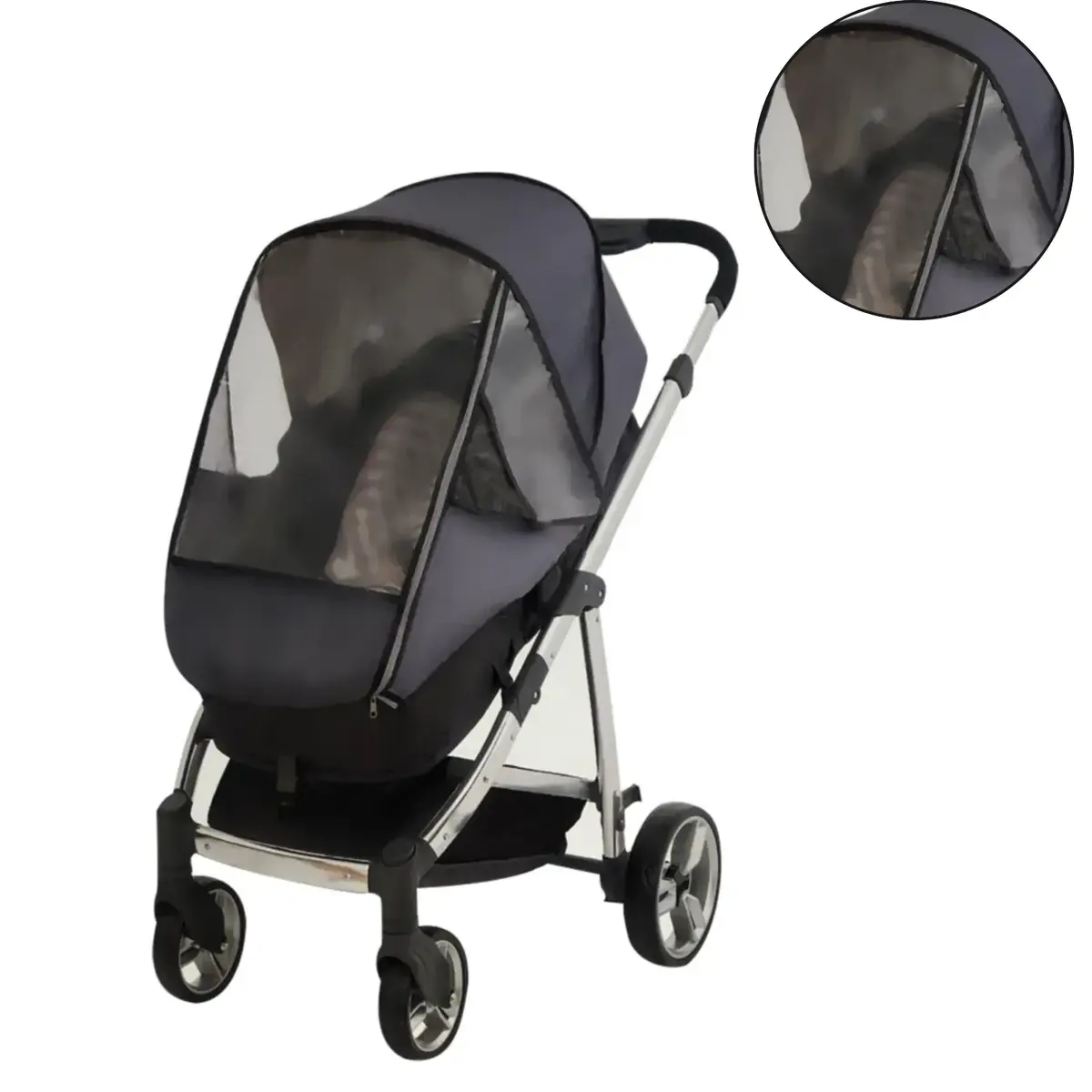 SafeMom Deluxe Bebek Arabası Yağmurluğu