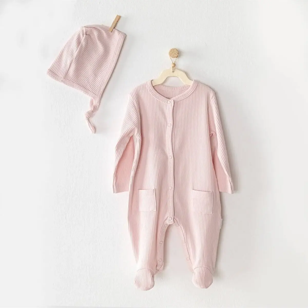 Andy Wawa Tulum Şapka Takım Modal Pembe Andy Wawa Tulum Şapka Takım Modal Pembe