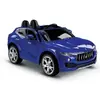 Maserati Akülü Jeep 12V Yeni Metalik Mavi