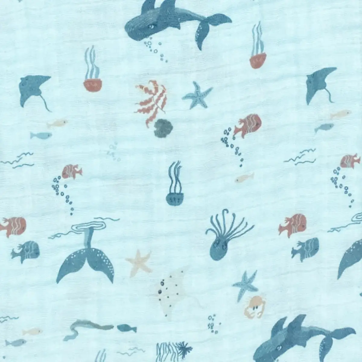 Tiffany Müslin Battaniye Whale
