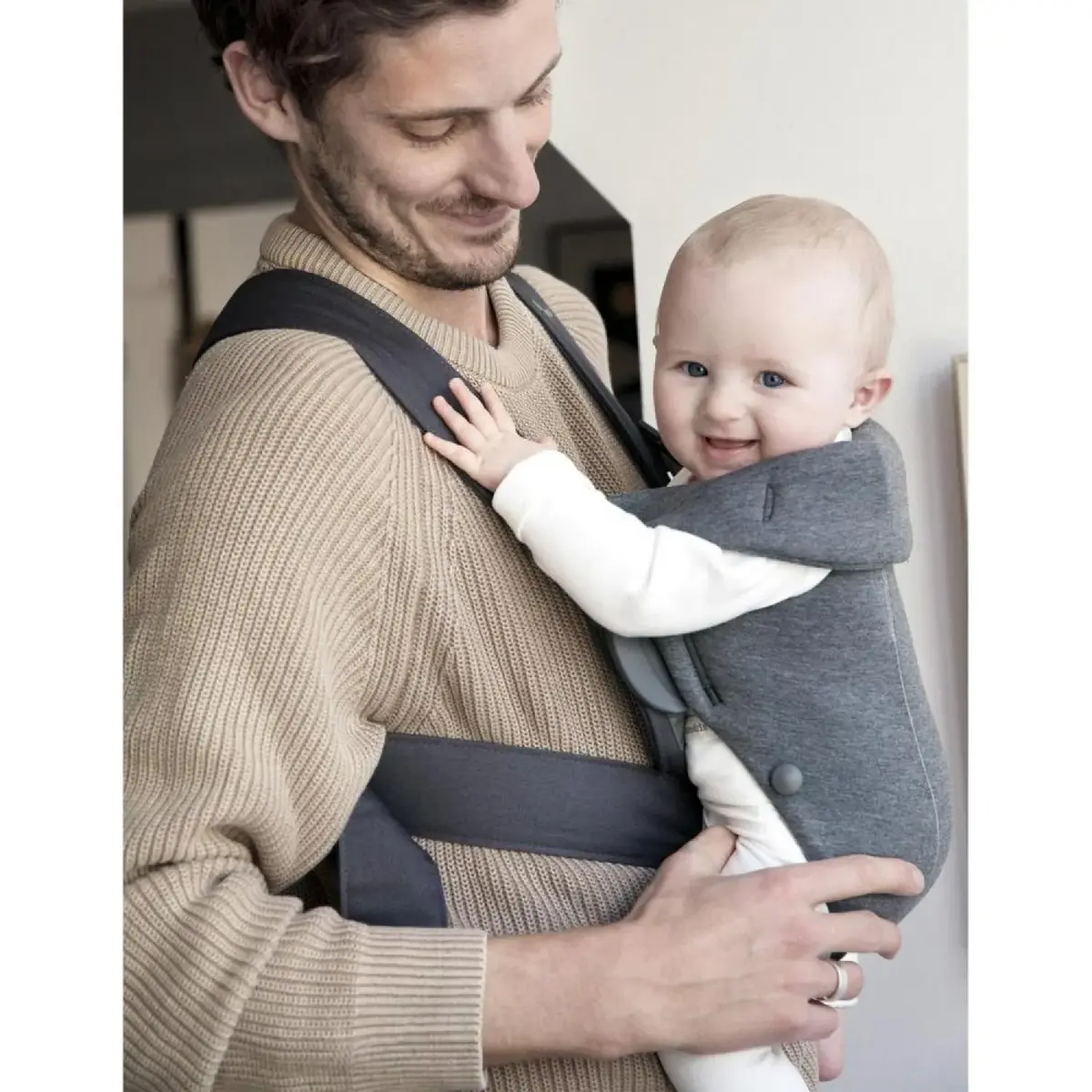 Babybjörn Kanguru Mini 3D Cotton Jersey Dark Grey