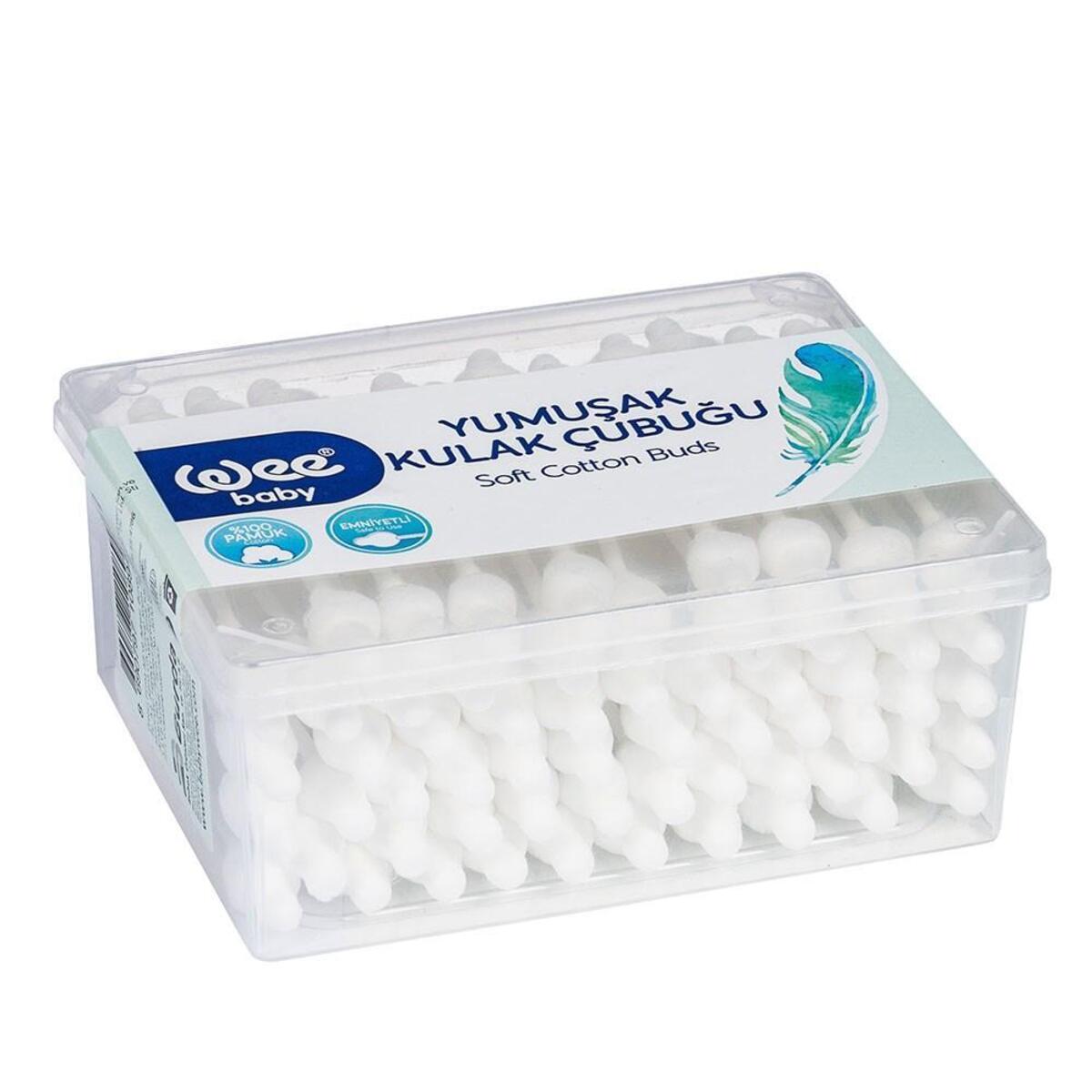 Wee Baby Emniyetli Kulak Temizleme Çubuğu 60lı