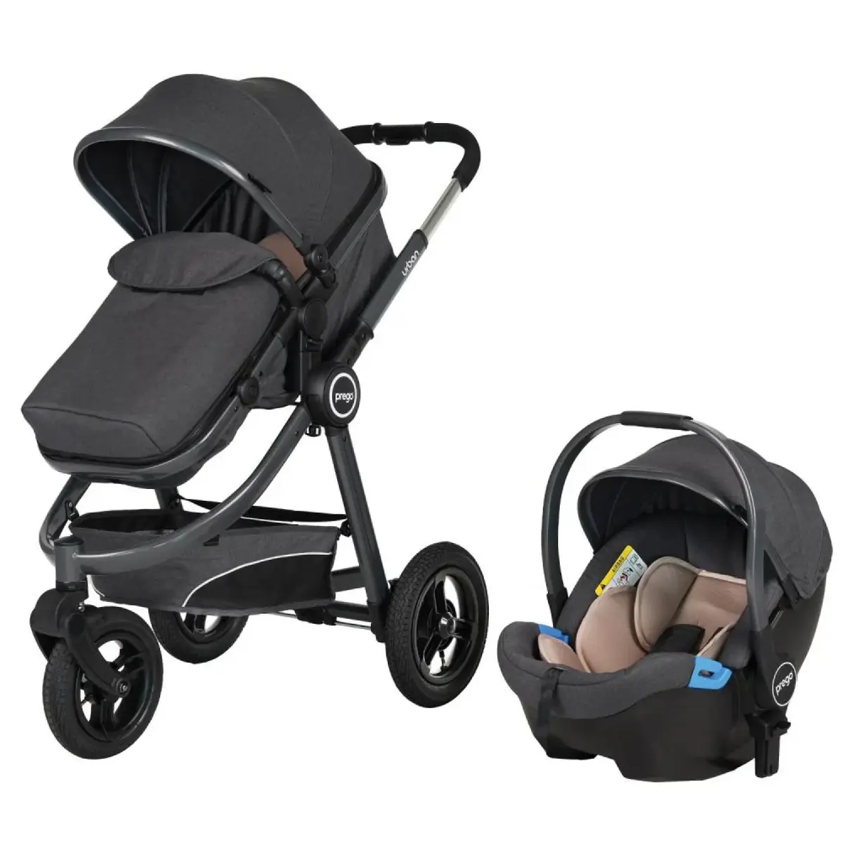 Prego Urban Travel Sistem Bebek Arabası Bej