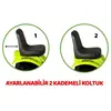 Micromax Pedallı Römorklu Traktör Yeşil