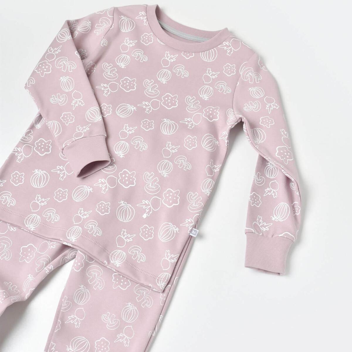 Bibaby Pijama Takımı Winter Is Good Lilac Breeze