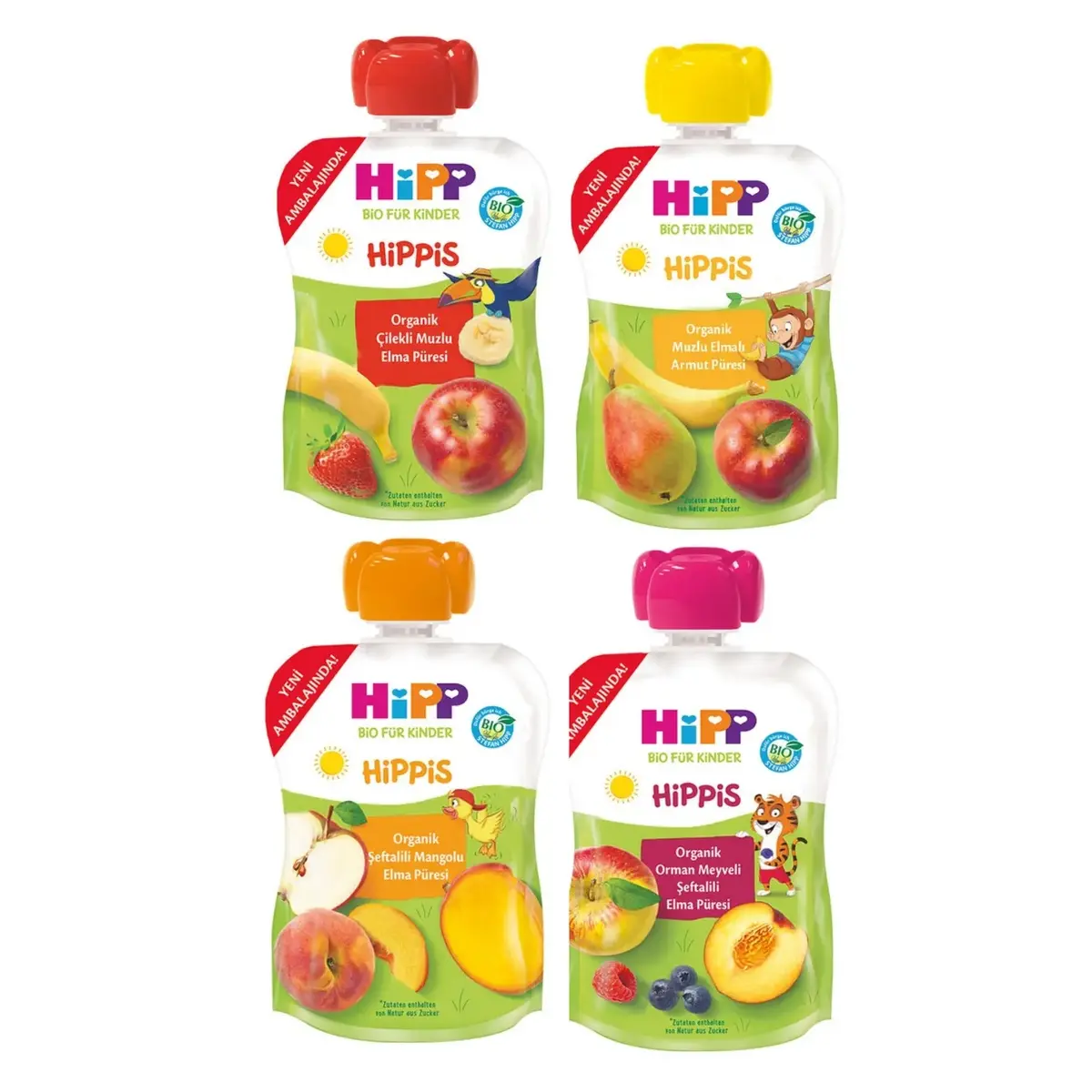 Hipp Meyve Keyfi Avantaj Paketi 4*100 gr