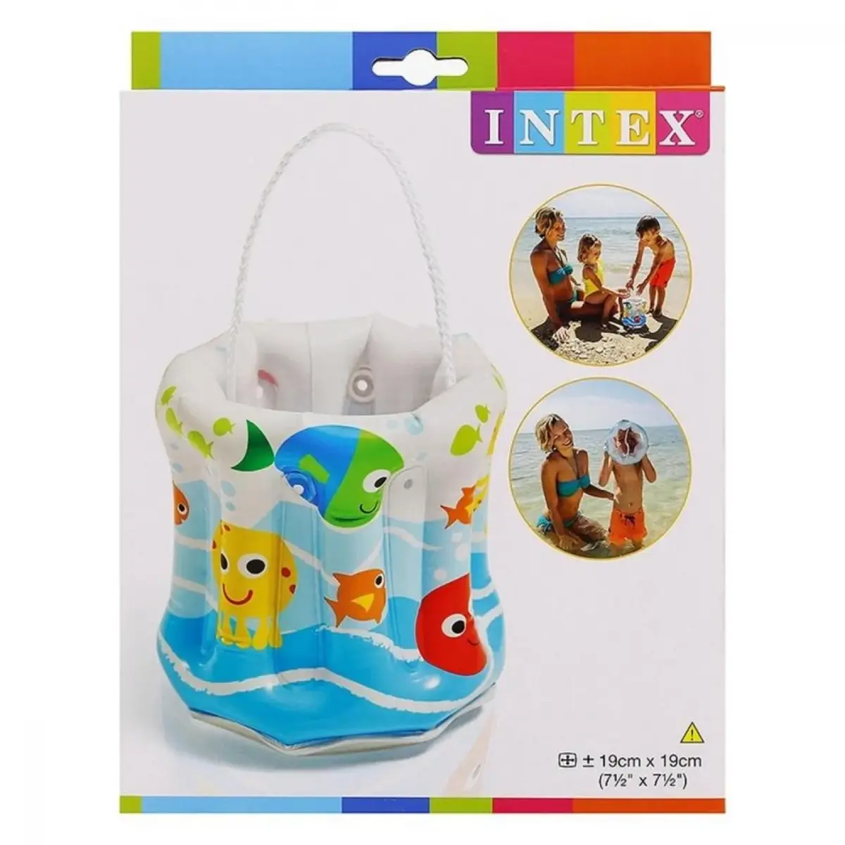Intex Şişme Oyun Kovasi 19x19 cm